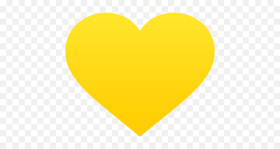Emoji Yellow Heart To Copy Paste - Yellow Heart No Background,Yellow Emoji
