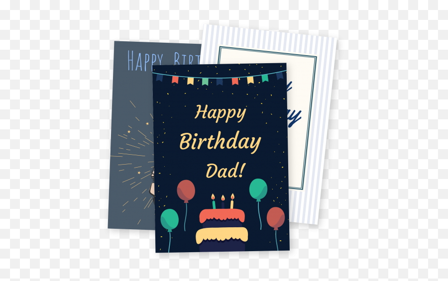 Birthday Cards For Dad - Customize U0026 Download Or Print Emoji,Birthday Wishes With Emotions