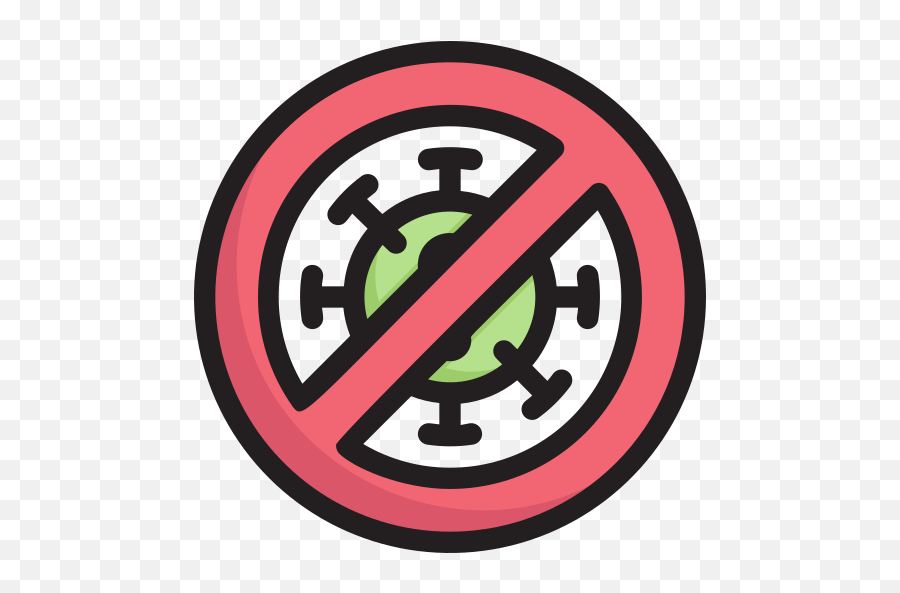 Banned Virus Free Icon Of Virus Transmission Color Emoji,Bannwd Emojis