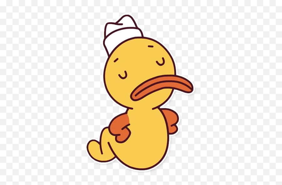 Telegram Sticker 6 From Collection Emoji,Kakao Emoticon Duck