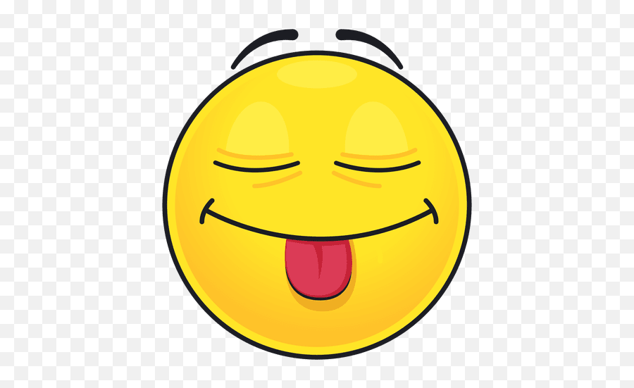 Cute Tongue Out Emoticon - Transparent Png U0026 Svg Vector File Smiley Face Clip Art Emoji,Funny Emoji Text