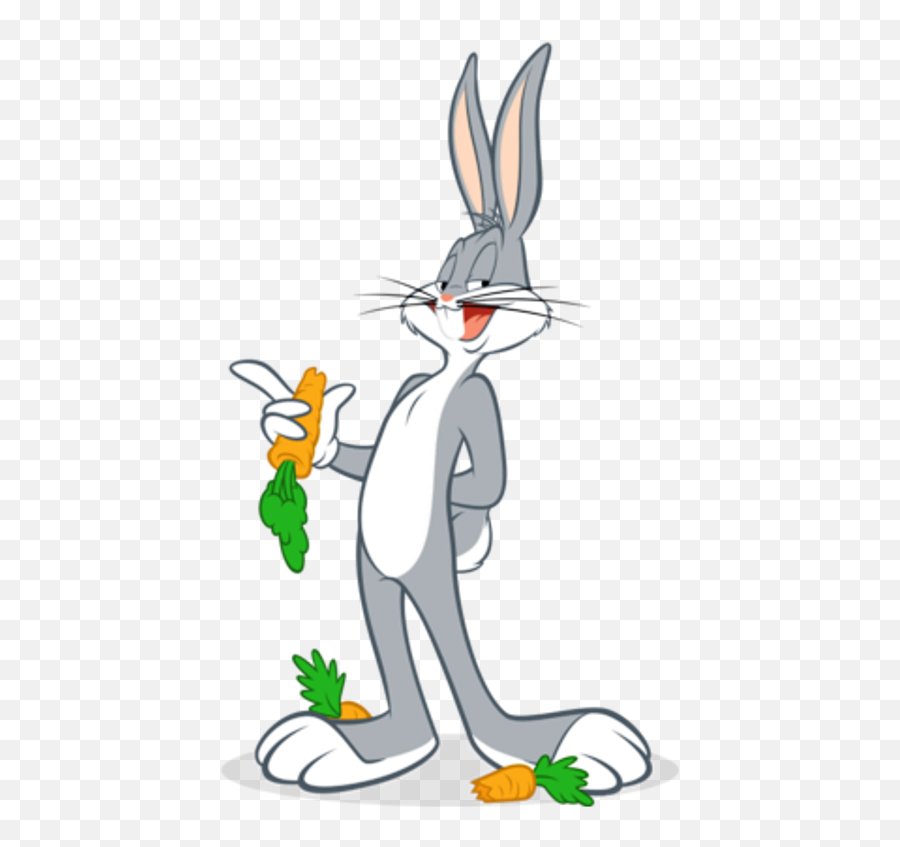 Download Hd Bugs Bunny Laughing - Warner Bros And Atu0026t Bugs Bunny Looney Tunes Rabbit Emoji,Bunny Emoji Png