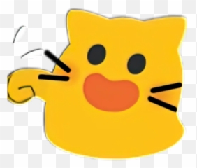 Telegram Sticker From Meow Pack Pack Emoji,Black Cat Wave Discord Emoji