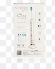 Soniclean Pro 4800 Rechargeable Toothbrush 4 Brush Heads Emoji,Black And White Rocket Emoji