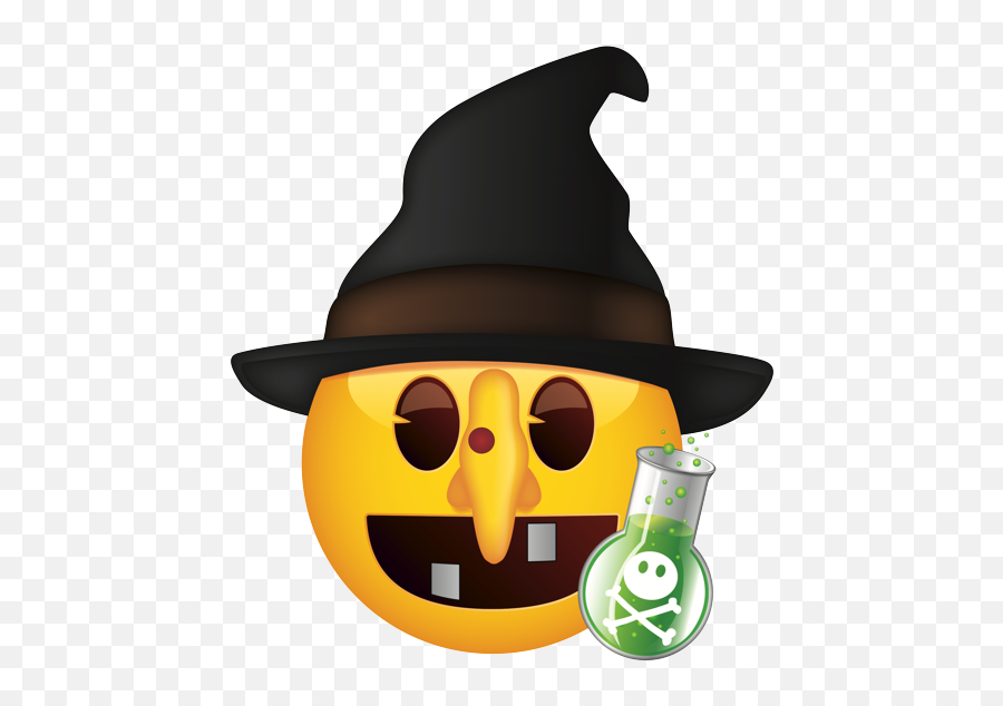 Emoji - Poison Emoji,Witch Emoji