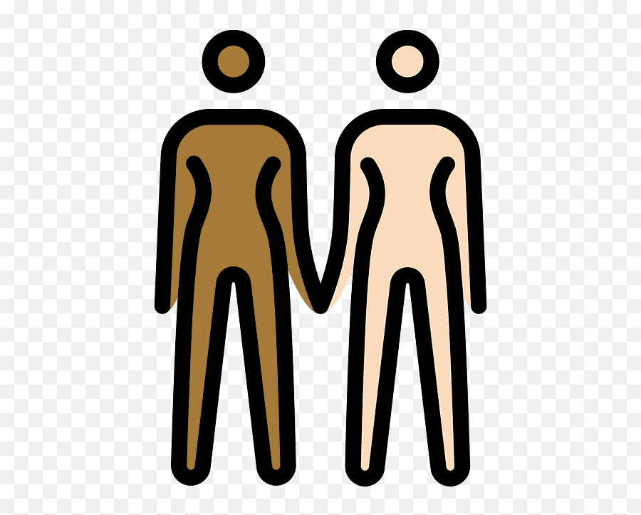 Women Holding Hands Emoji Clipart - For Adult,Holding Emoji