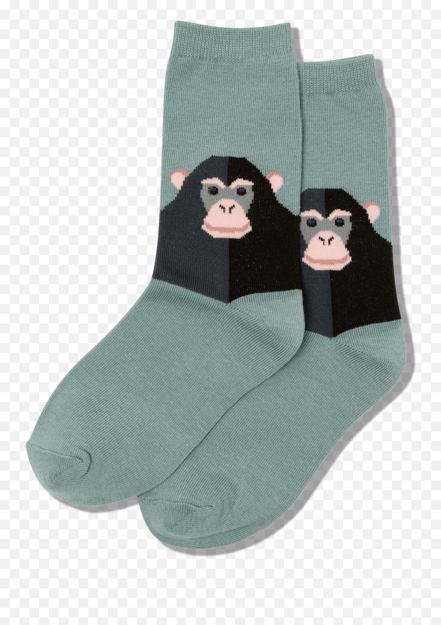 Kids Monkey Crew Socks - For Teen Emoji,Sock Monkey Emoji