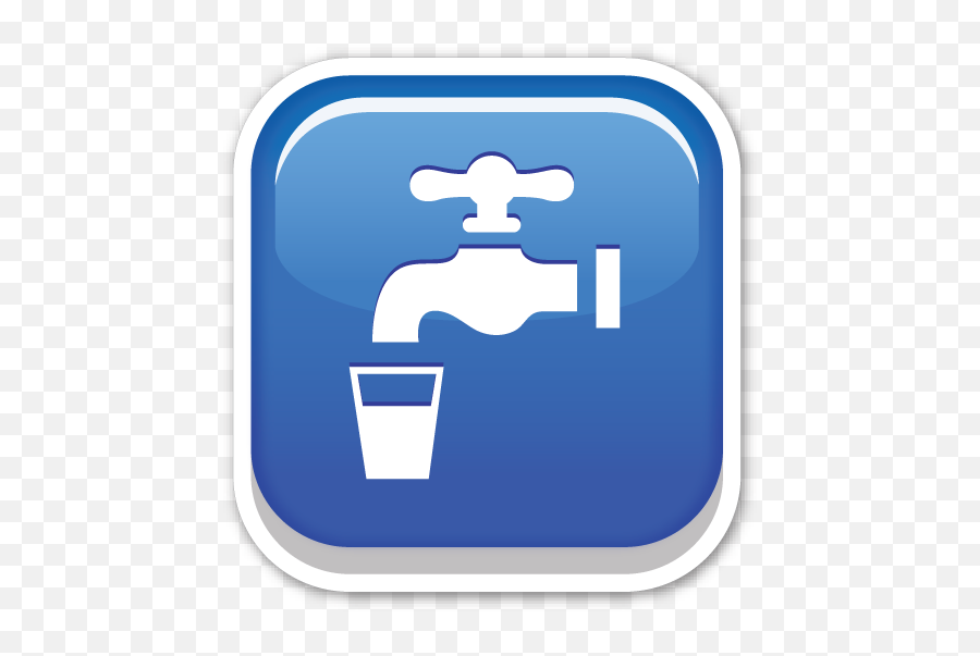 Potable Water Symbol - No Tap Water Emoji,Water Emoji Png