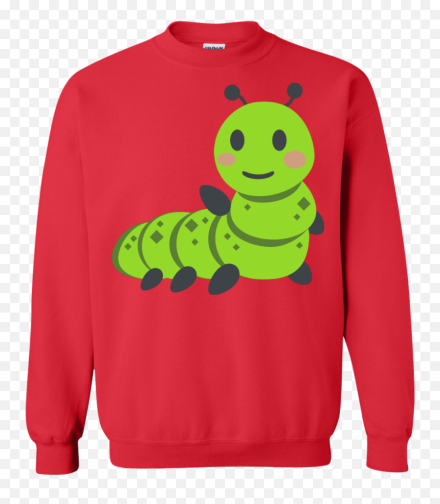 Waving Caterpillar Emoji Sweatshirt,Waving Emoji