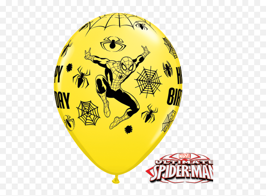 25 X 11 Marvelu0027s Spider - Man Happy Birthday Assorted Ultimate Spiderman Emoji,Marvel Emoji App