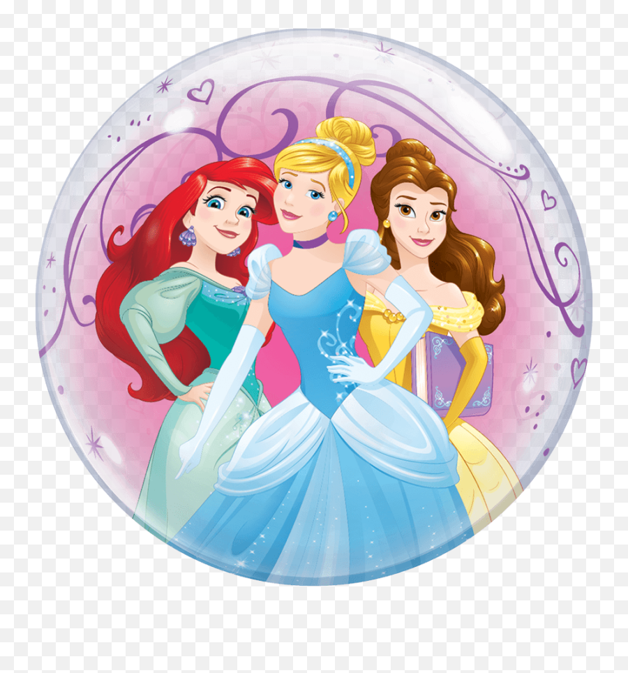 Disney Princess Bubbles Balloon Emoji,Princess Bride Emoji
