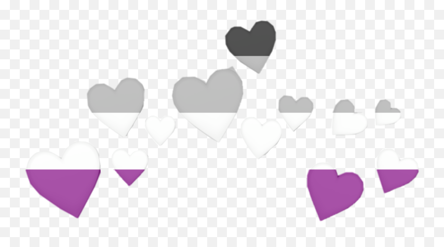 Sticker - Girly Emoji,Asexual Heart Emoji