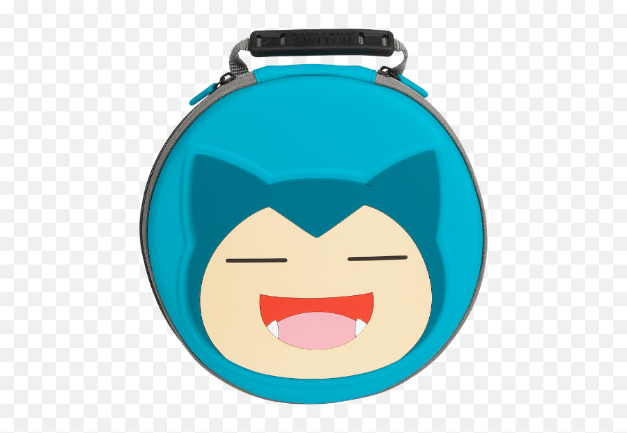 Pokémon Carrying Case For Nintendo Switch Or Nintendo Switch Lite U2013 Snorlax - Snorlax Pokemon Switch Case Emoji,Pikachu Facebook Emoticon