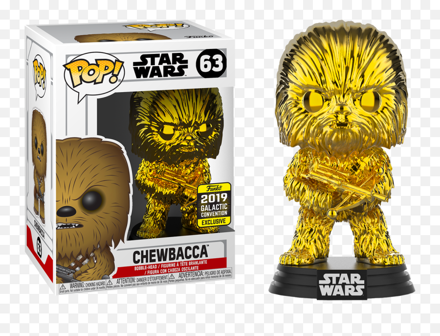 Star Wars - Stormtrooper 10 Pop Vinyl Figure 2020 Gold Chewbacca Funko Pop Emoji,Chewbacca Emoticon
