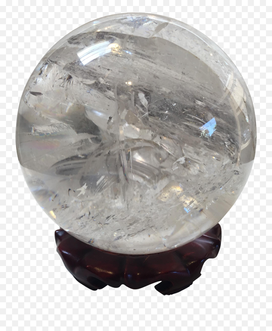 1200 Extra Large Quartz Crystal Ball On Chairishcom Emoji,Perverted Emoji Iphone
