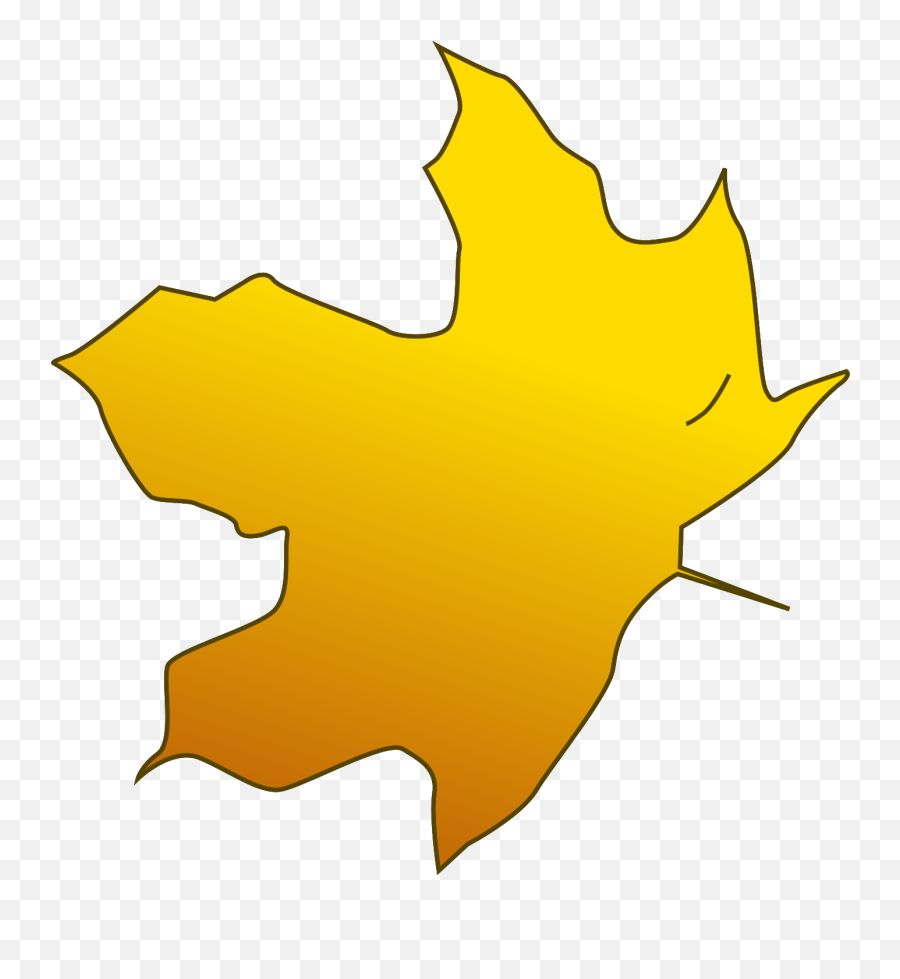 Palm Leaf Clip Art - Clip Art Yellow Leaf Emoji,Maple Leaf Emoji Png