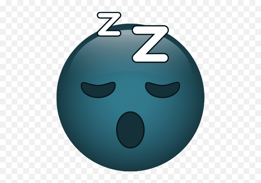Sleepy Emoticon Funny Icon - Canva Dot Emoji,Sleepy Emoticon