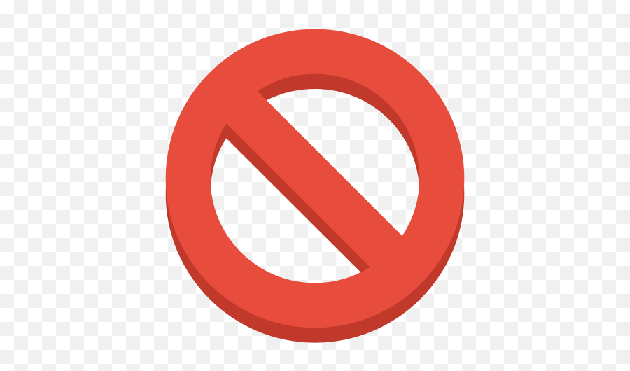 Sign Ban Icon Small U0026 Flat Iconset Paomedia - Goodge Emoji,Banned Emoji