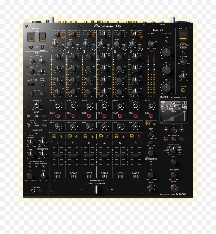 Pioneers New 6 - Pioneer Djm V10 Emoji,Add Emojis On Mixer