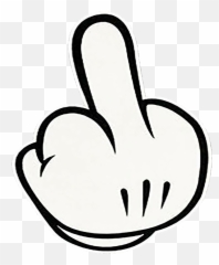Sticker By Steph - Middle Finger Emoji,Bird Finger Emoji