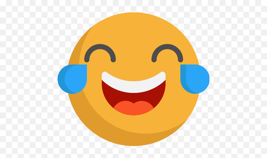 Laughing Emoji Vector Svg Icon - Laugh Face No Background,Laughing Emojis