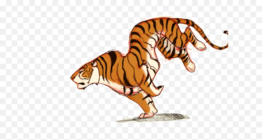 The Dangerous One - Tiger Run Emoji,I Spilled All My Emotions Gif