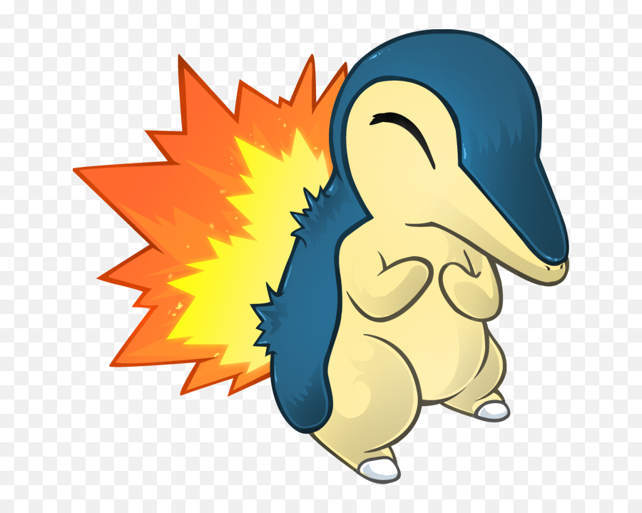 Cyndaquil By Hotaru Neko Pokemon Png - Cyndaquil Png Emoji,Cyndaquil Emojis