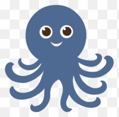 Octopus Clipart - Full Size Clipart 4172550 Pinclipart Railway Museum Emoji,Hockey Emoji Octopus