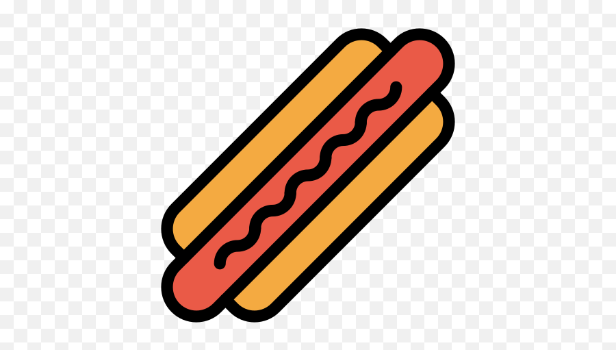 Hot Dog Emoji - 128 By 128,Hot Dog Emoji