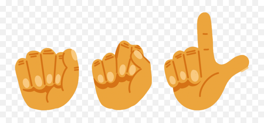 What Does Asl Mean Tiktok - American Sign Language Sign Transparent Emoji,What Do The Sign Language Emojis Mean