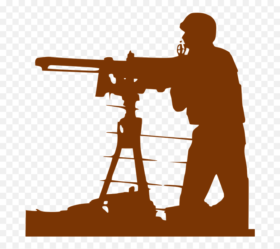 Gatling Gun Machine - Free Vector Graphic On Pixabay Emoji,Gatlin Gun Emoticon