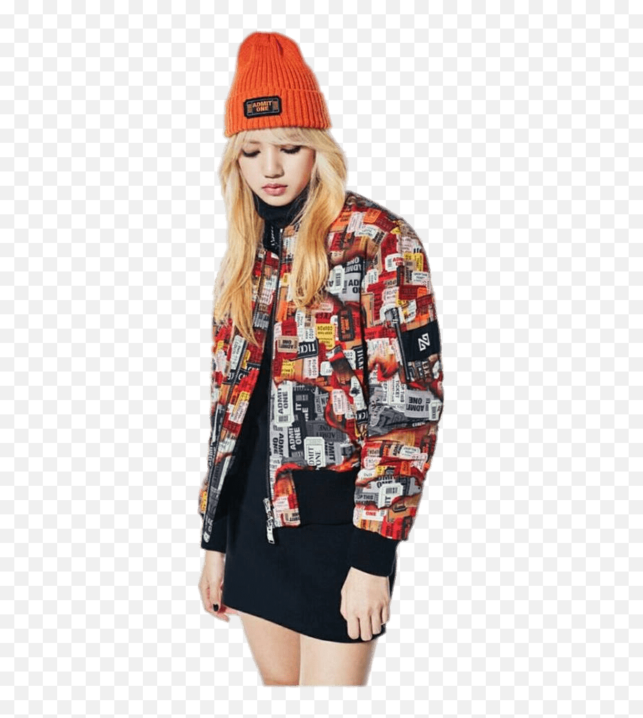 Blackpink Lisa - Lisa Black Pink Fashion Style Full Size Long Sleeve Emoji,Lisa Lisa & Cult Jam Lost In Emotion