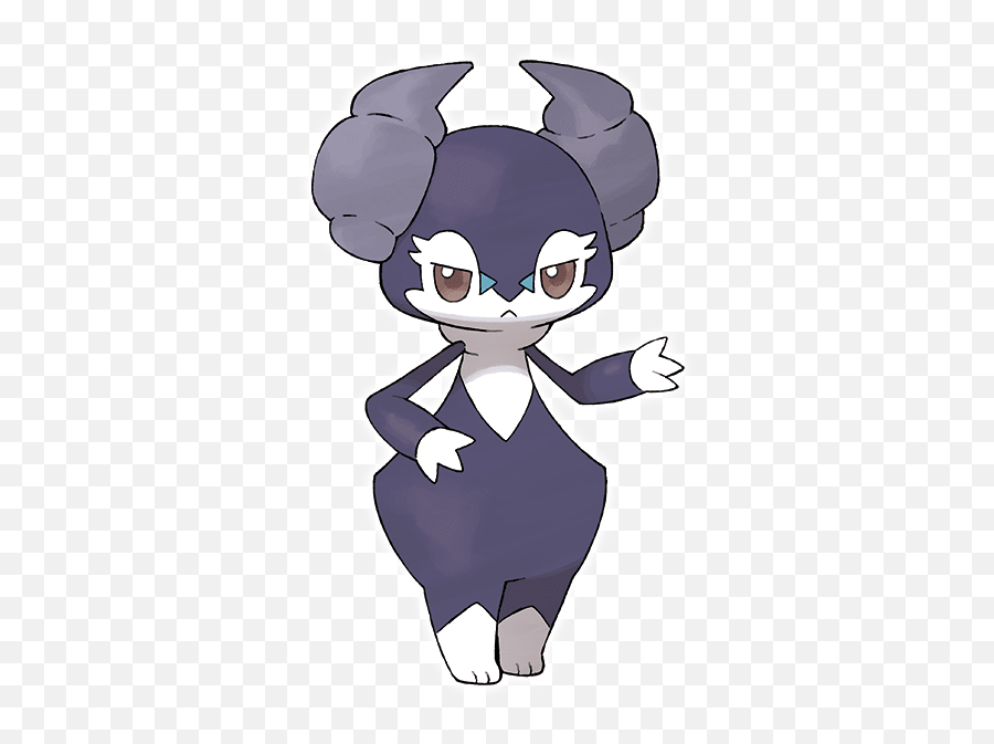 Indeedee - Purple Goat Pokemon Emoji,Pokemon Emotion