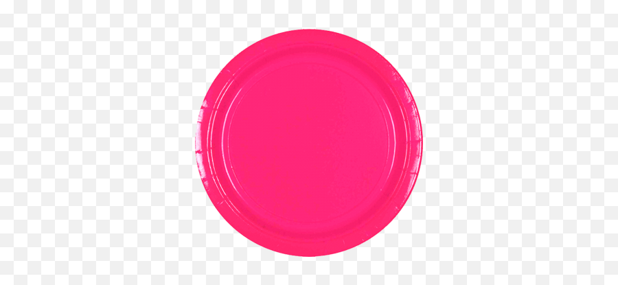 Pink Large Party Plates Pk 24 - Serving Tray Emoji,Emoji Paper Plates