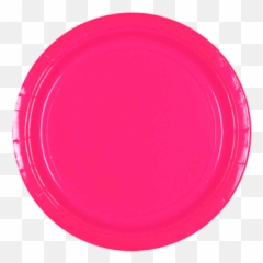 Pink Large Party Plates Pk 24 - Serving Tray Emoji,Emoji Paper Plates