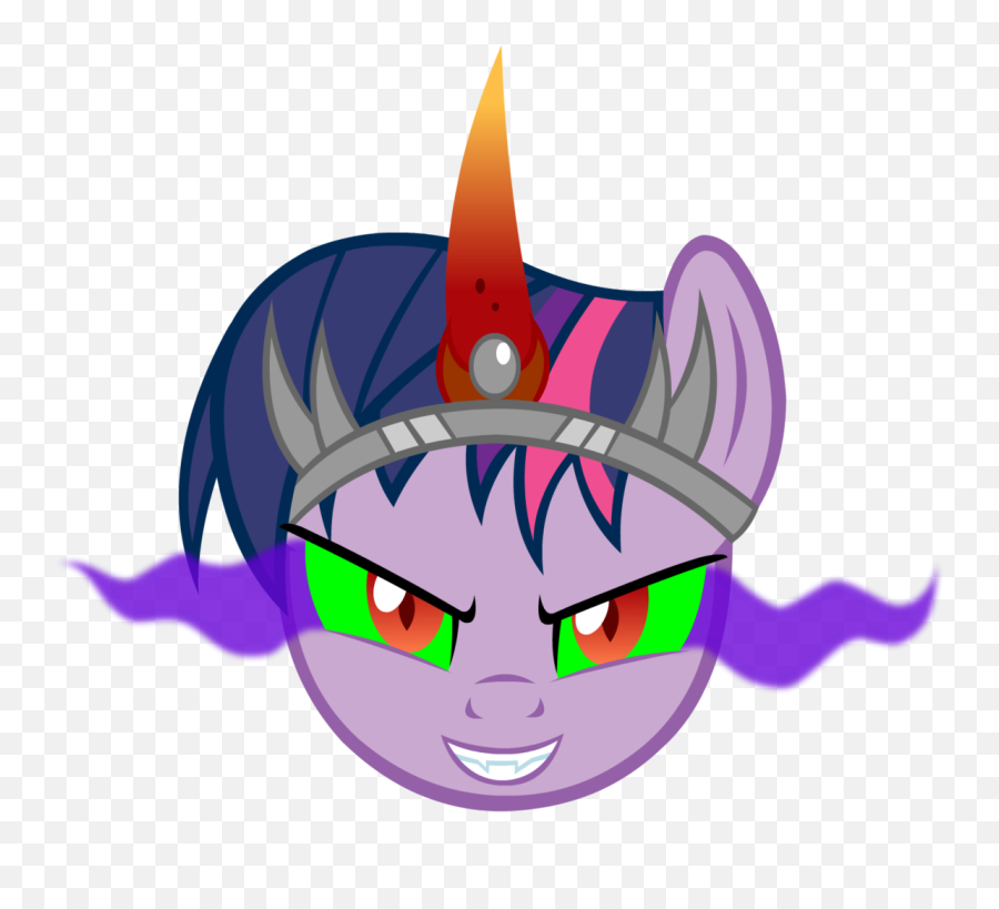Twilight Pony Bad Ass Png Image With No - Mlp Twilight Sparkle Sombra Eyes Emoji,Baddass Emojis