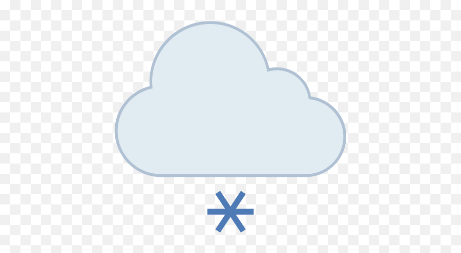 Light Snow Icon In Office L Style - Language Emoji,Snow Falke Emoji