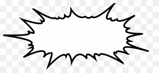 Comic Speech Bubble Clipart - Comic Png Emoji,Thinking Bubble Emoji