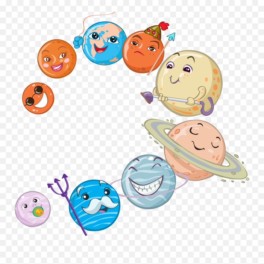 Planet Asteroid Clip Art - Solar System Illustration Emoji,Emoticon Planet.com