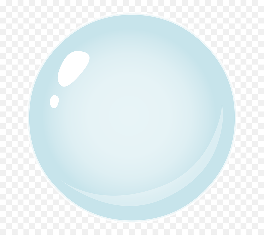 Bubble Circle Sphere Blue Shape - Dot Emoji,Soap Bubble Emoji