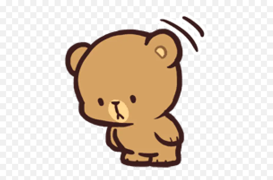 Dobi 1 Stickers For Whatsapp Emoji,Bear Emoticon English