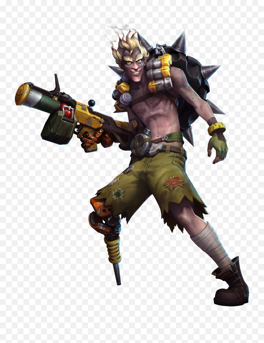 Download Hd Overwatch Junkrat Png Vector Transparent Stock Emoji,Overwatch Emoticon Button