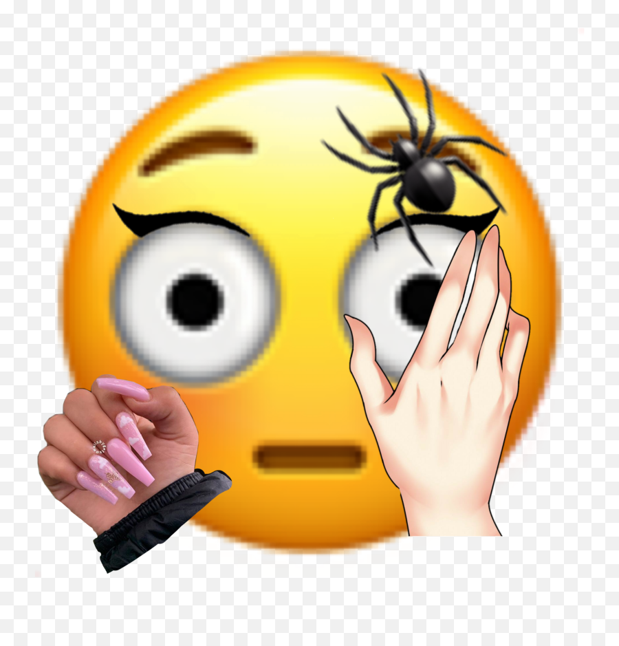 Emojicringe Cringe Brat Spider Sticker By Shitpostaccount Emoji,How To Type Cringe Emoji