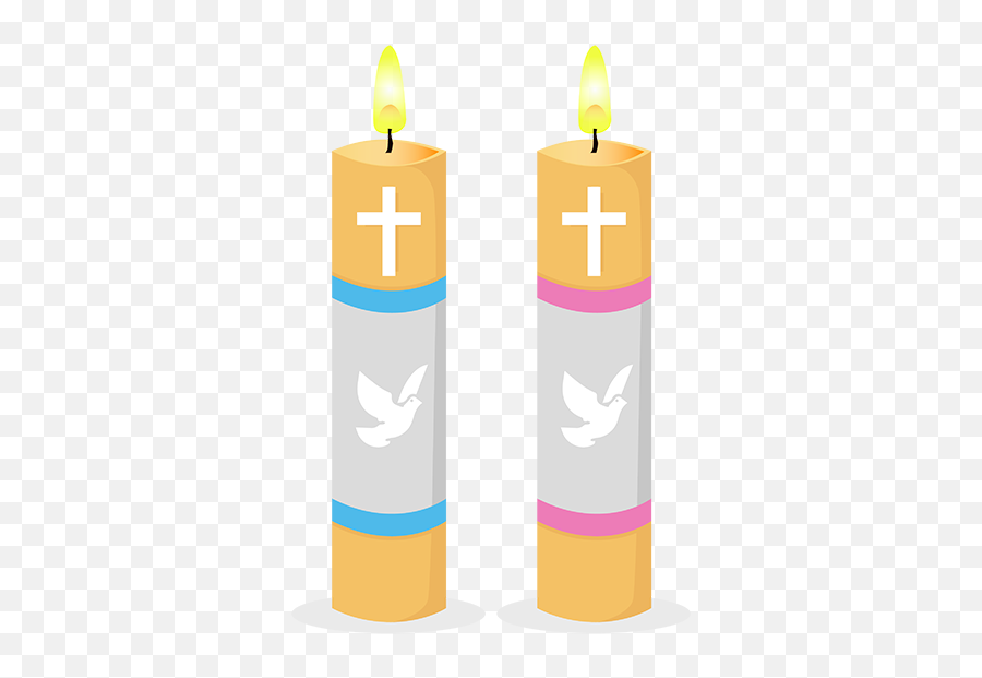 Baptism - Flame Of Faith Candle Symbols Of Baptism Emoji,Candle Emoticon