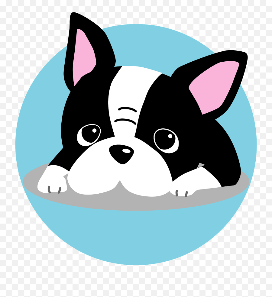 Boston Terrier Dog Clipart Free Download Transparent Png - Lonnie Scoggins And His Blazer Emoji,Doberman Emoji