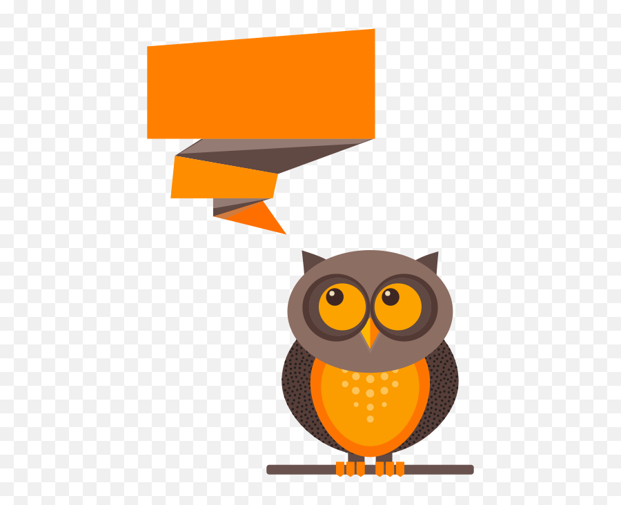 Owl Question Conversation Bubble - Soft Emoji,Batting Eyelashes Emoji
