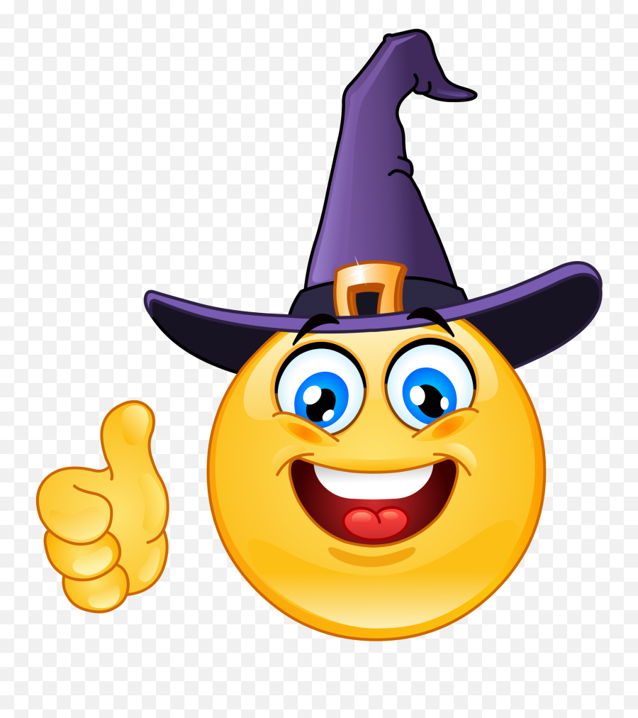 Witch Emoji Decal - Smiley Halloween,Witch Emoji