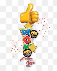 Well Done Large Bouquet - Dot Emoji,Large Thumbs Up Emoji