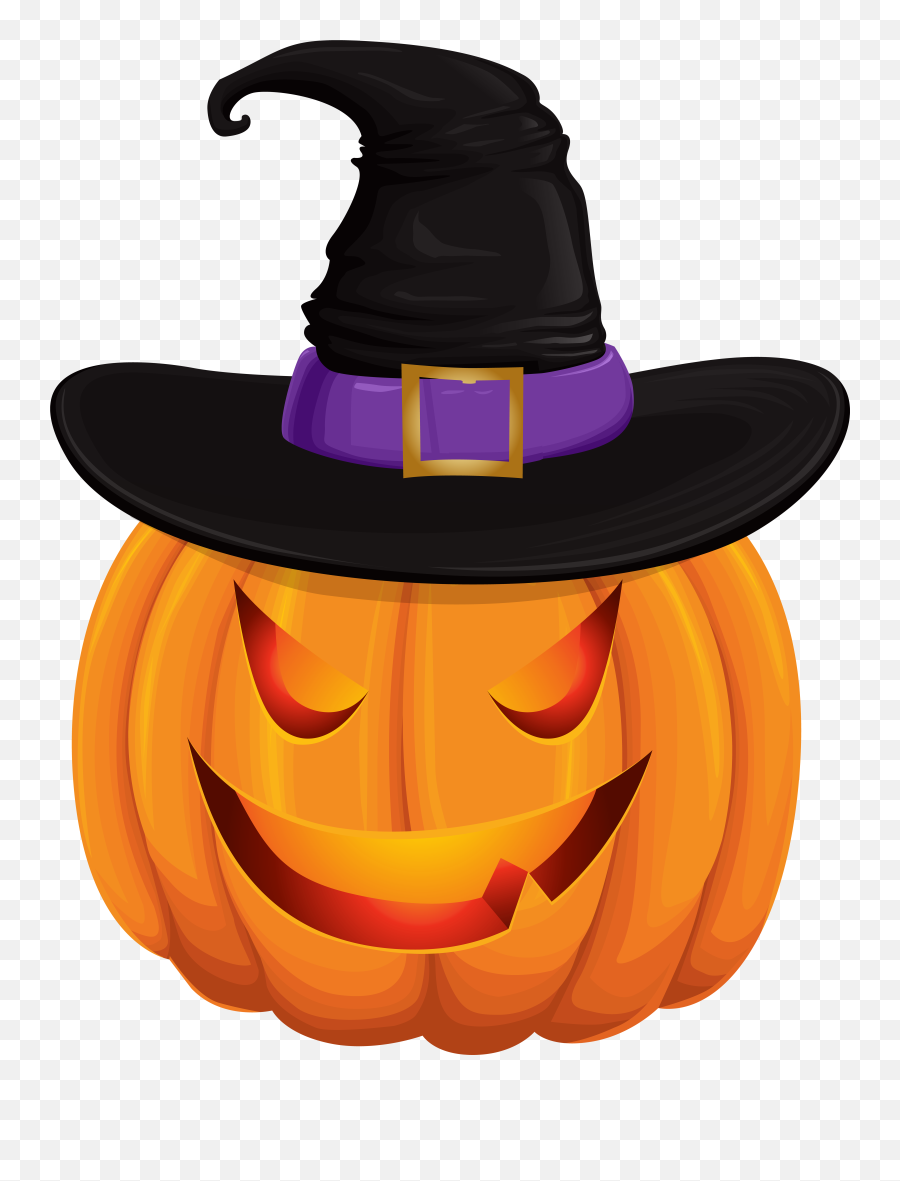 Witch Clipart Orange Witch Orange Transparent Free For Emoji,Witch Hat Emoji