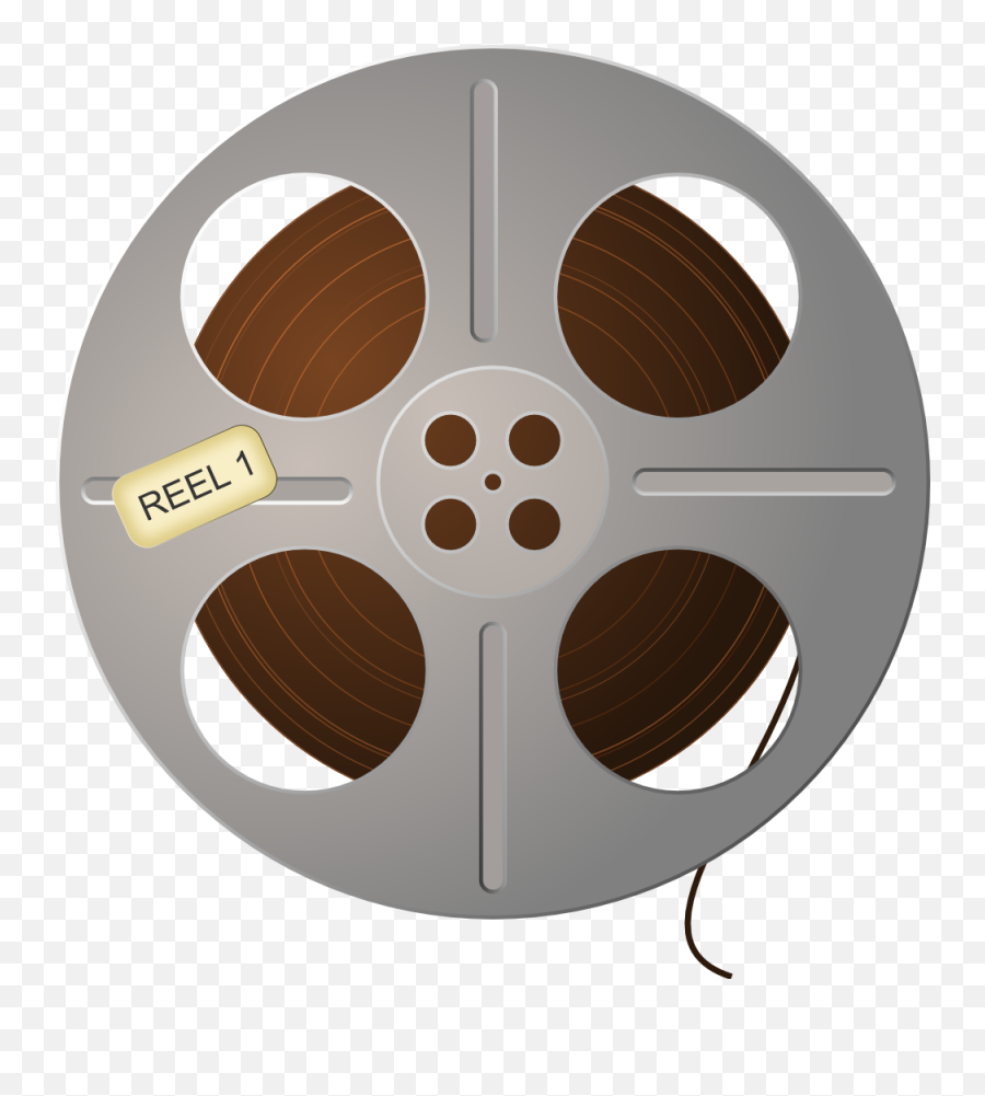 Movie Reel Film Reel Clipart Free - Audio Tape Reel Clipart Emoji,Film Reel Emoji